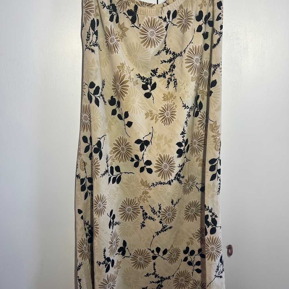 Floral Print Sleeveless Dress